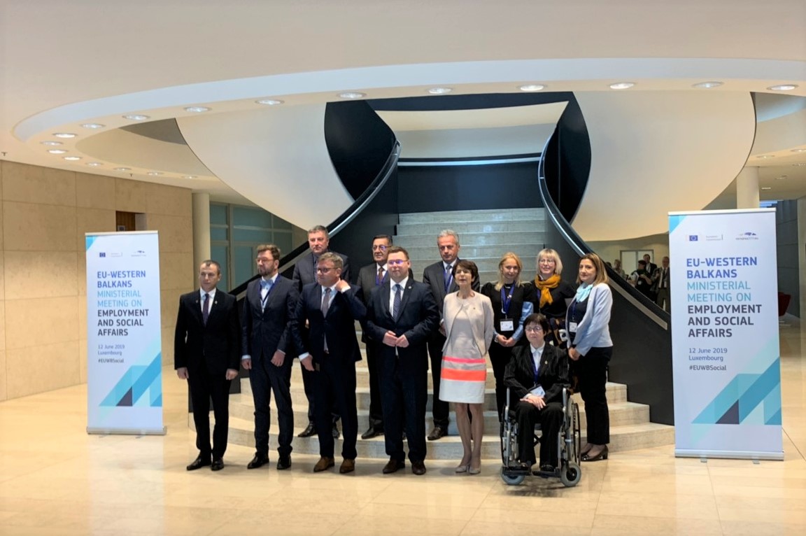 Делегација Министарства на Првом министарском састанку на нивоу Европске уније и земаља западног Балкана у области политике запошљавања и социјалне политике