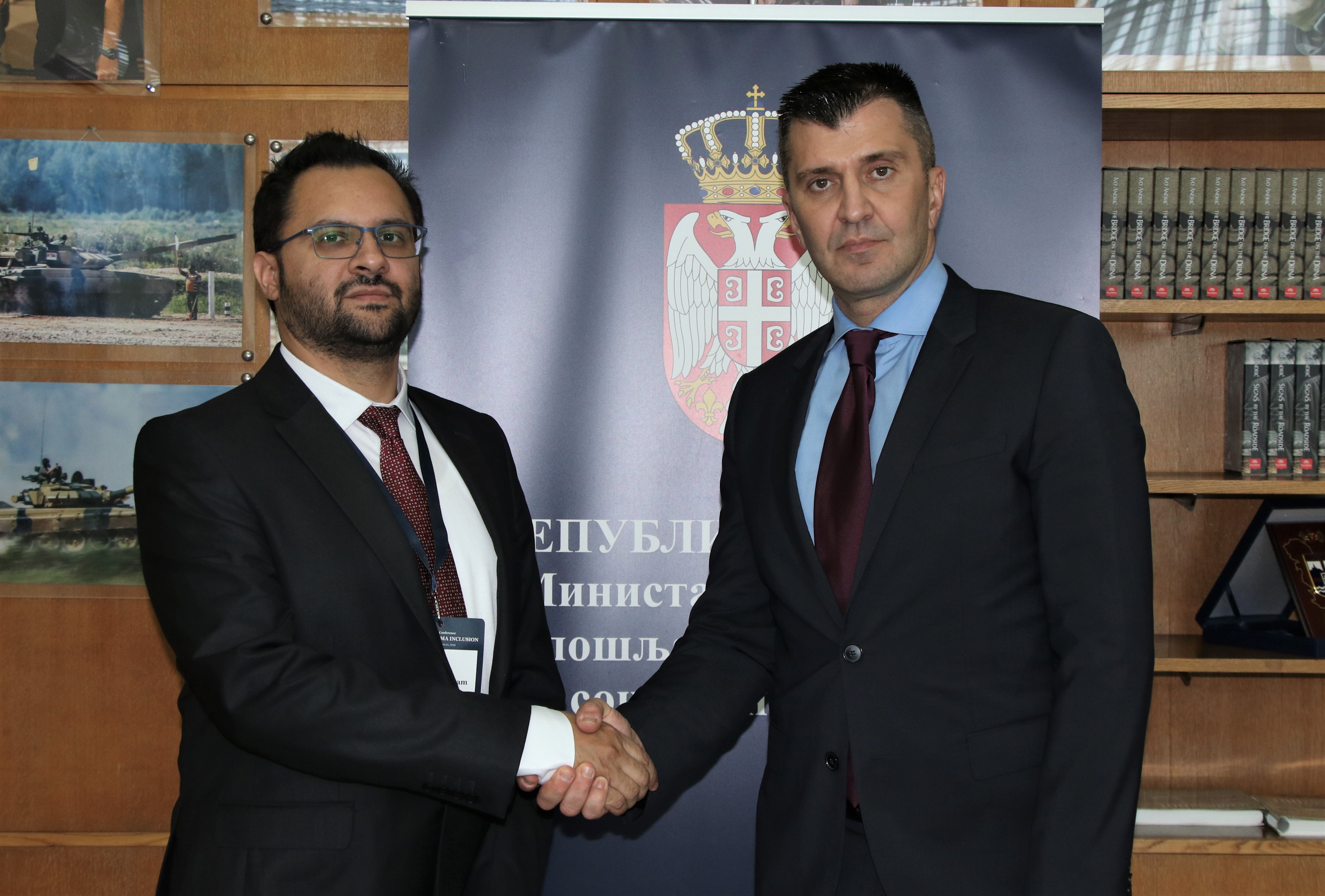 Билатерални састанак министра Ђорђевића са македонским министром Музафером Бајрамијем