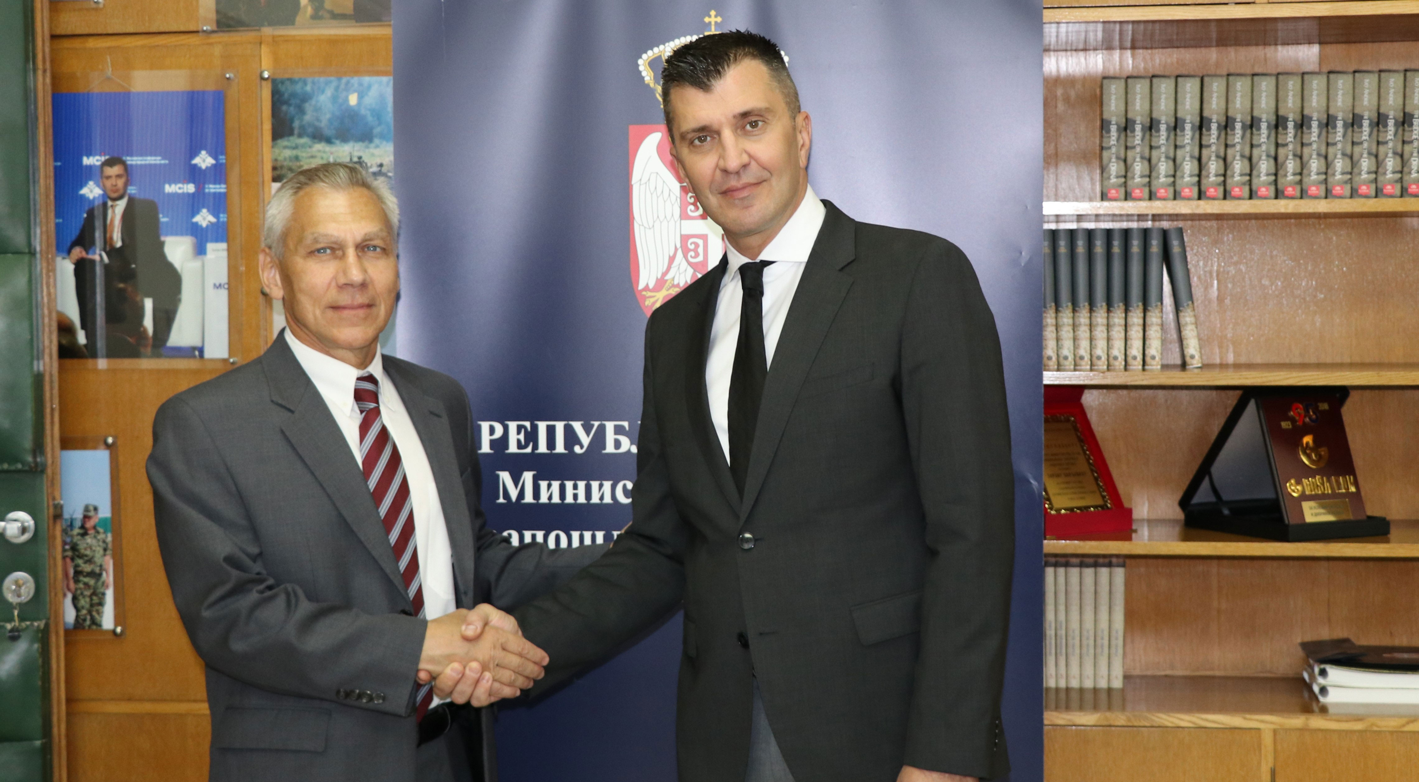 Ђорђевић одржао састанак са  амбасадором Руске Федерације Александром Боцан Харченком