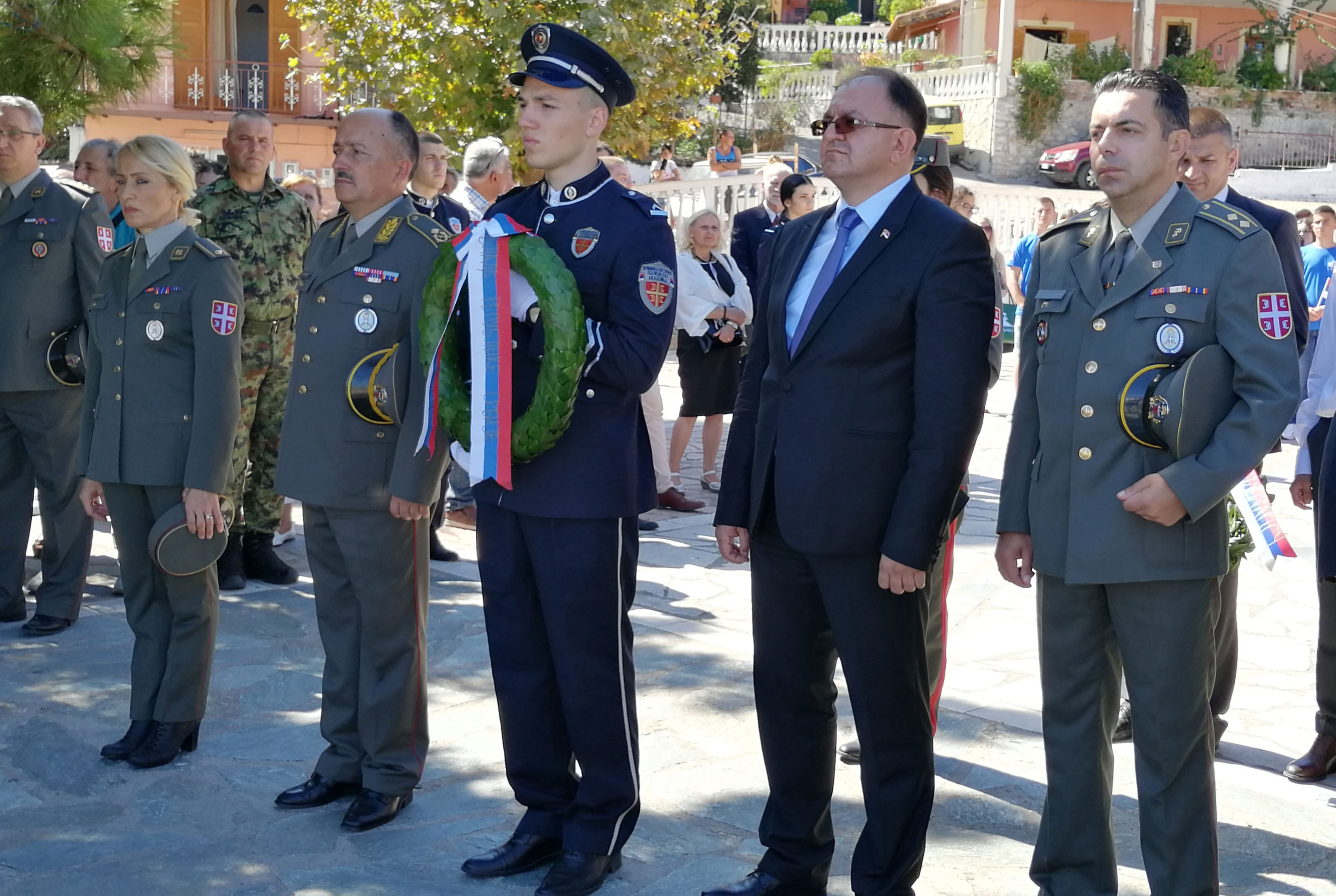 Одржане комеморативне свечаности поводом обележавања 103. годишњице од повлачења српске војске на Острво Крф (Албанска голгота)