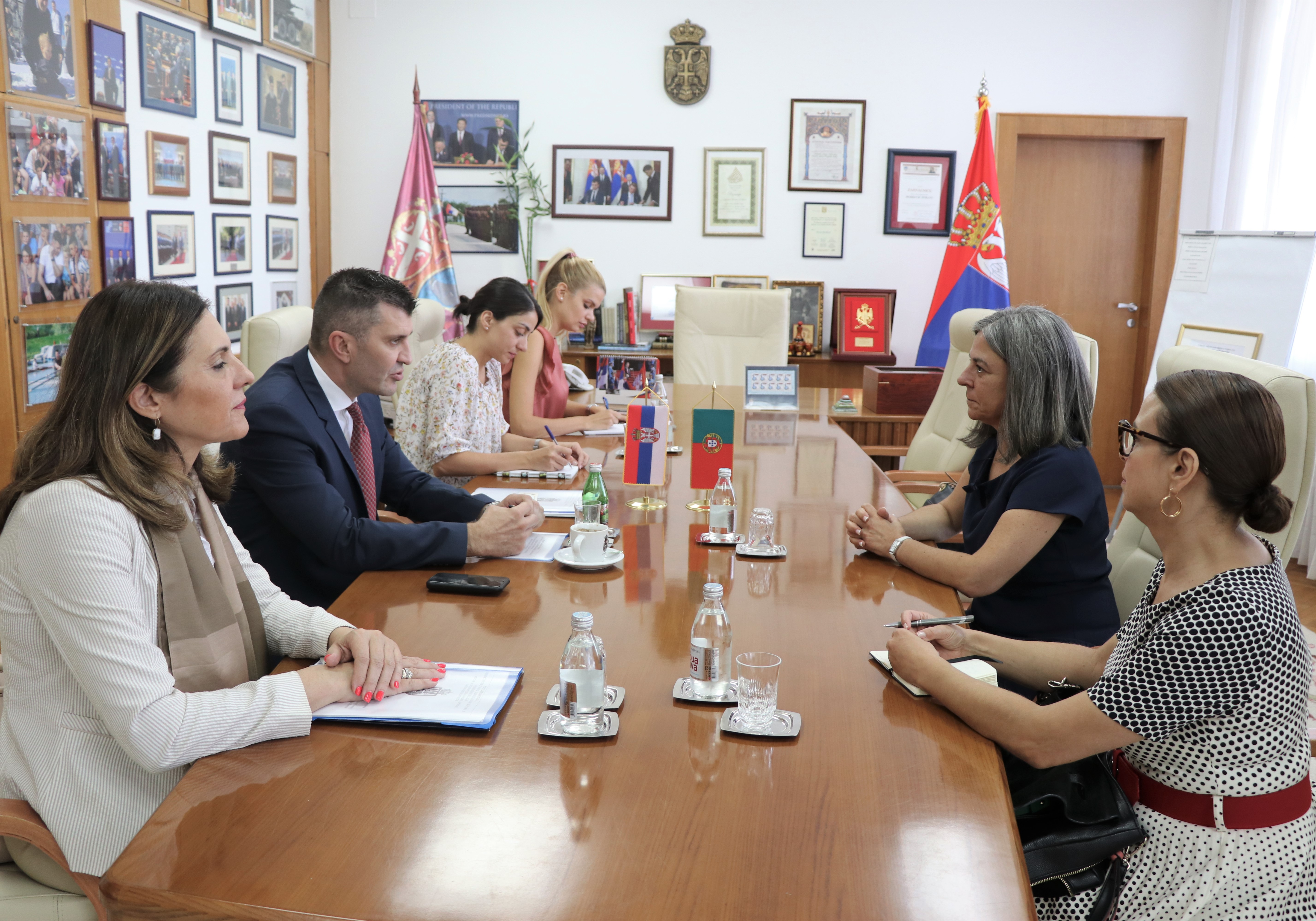 Отварање поглавља о сарадњи Србије и Португала у области у надлежности Министарства за рад, запошљавања, борачких и социјалних питања