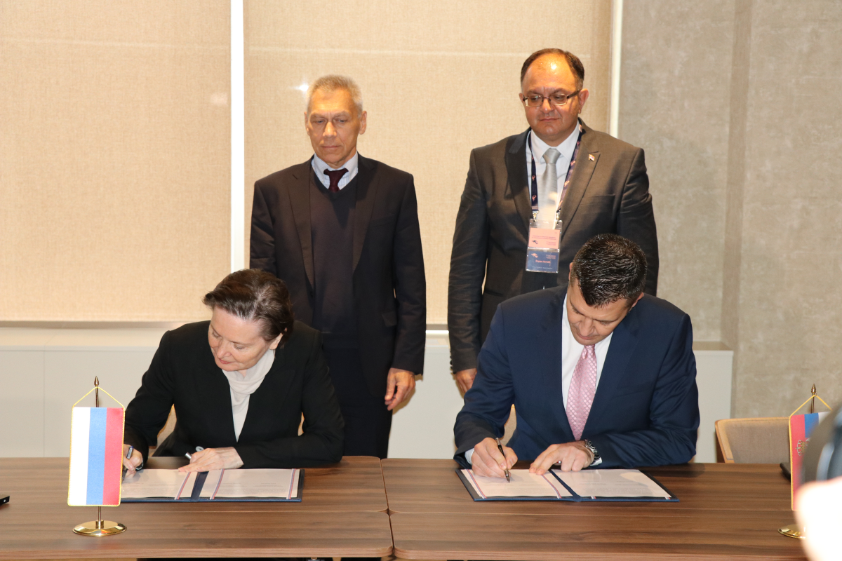 Министар Ђорђевић са руском губернаторком Комаровом потписао заједничку изјаву о намерама за развој сарадње