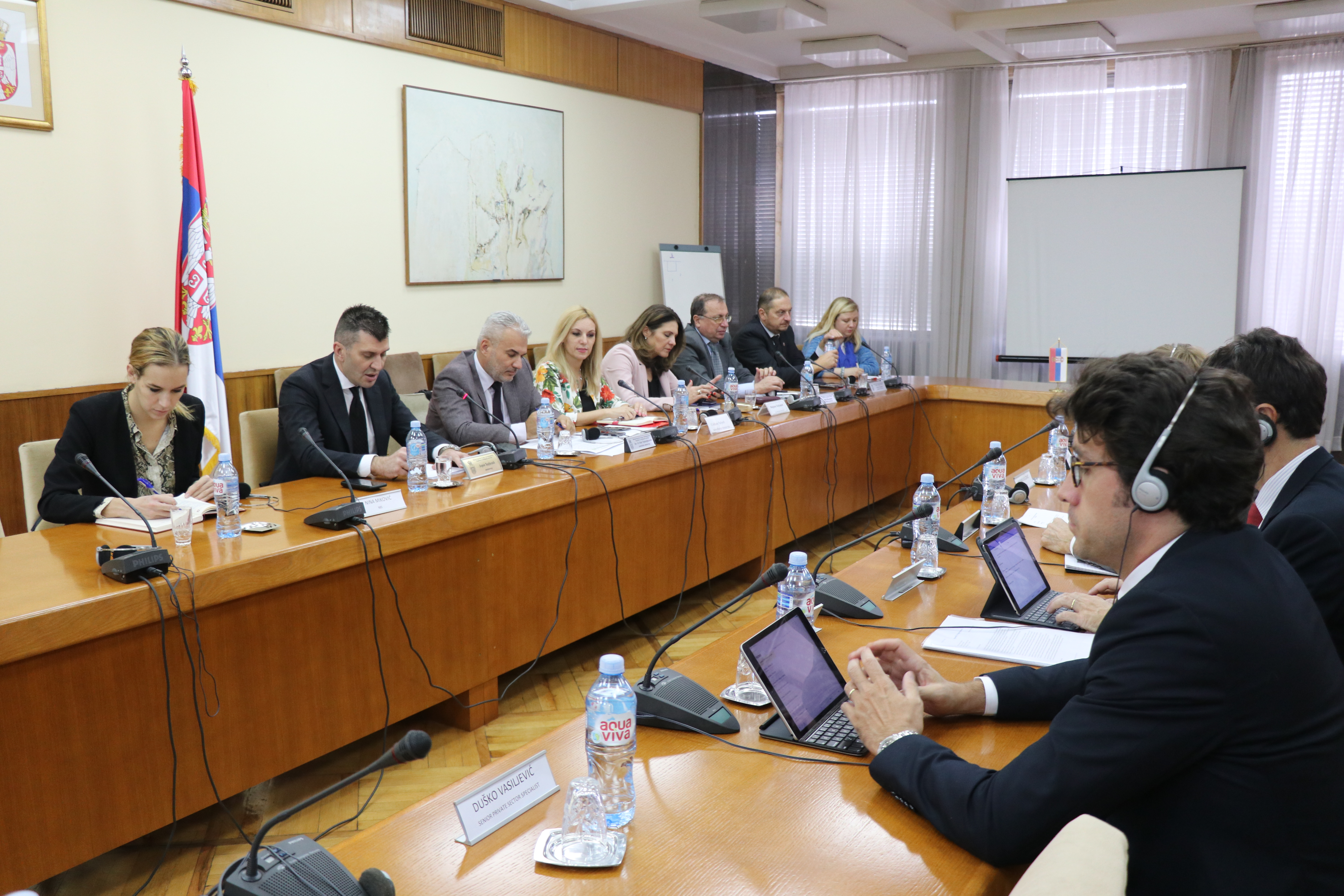 Министар Ђорђевић разговарао са делегацијом ММФ - а 