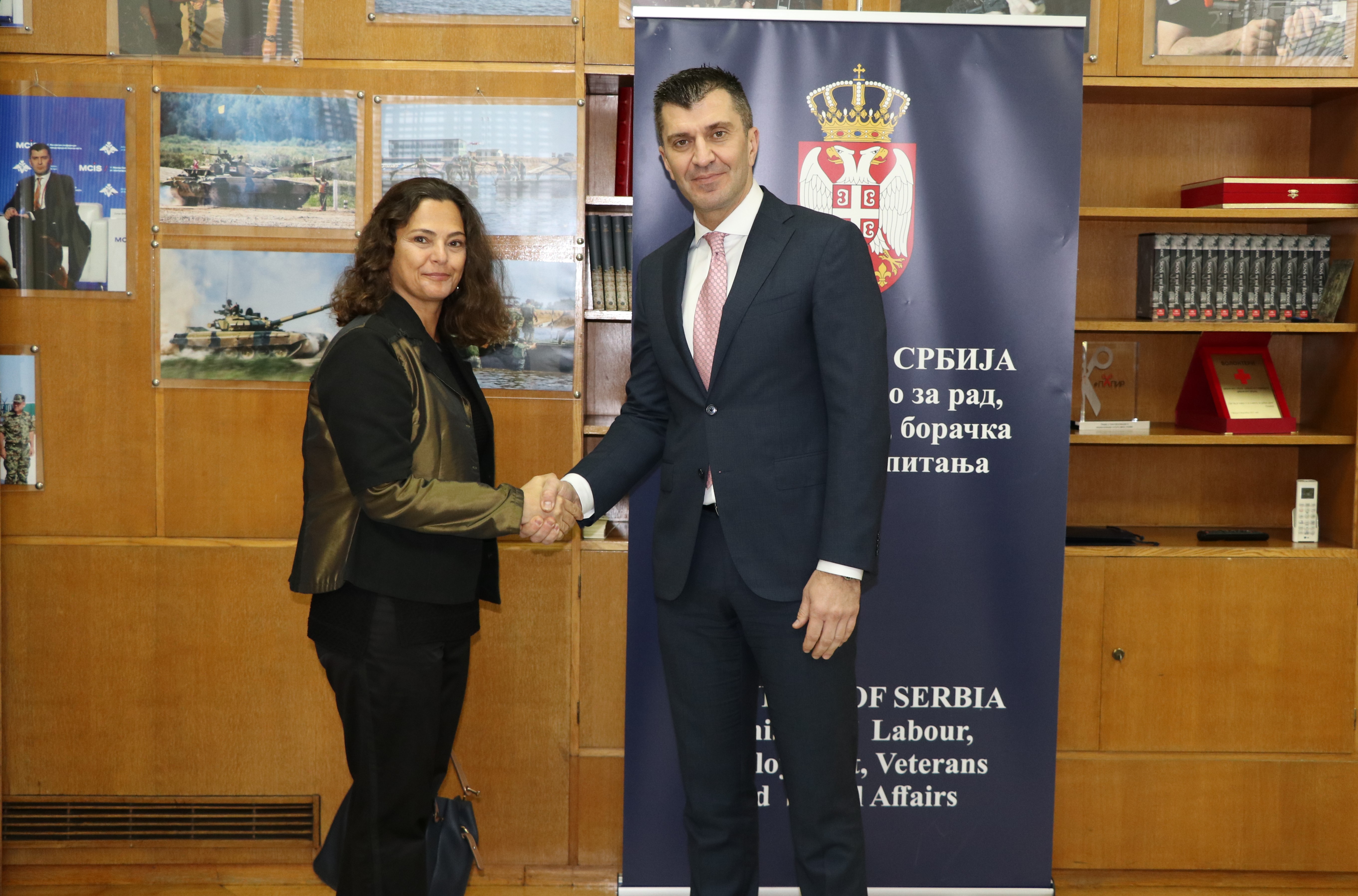 Министар Ђорђевић разговарао са амбасадорком Израела о учвршћивању билатералних односа са Србијом