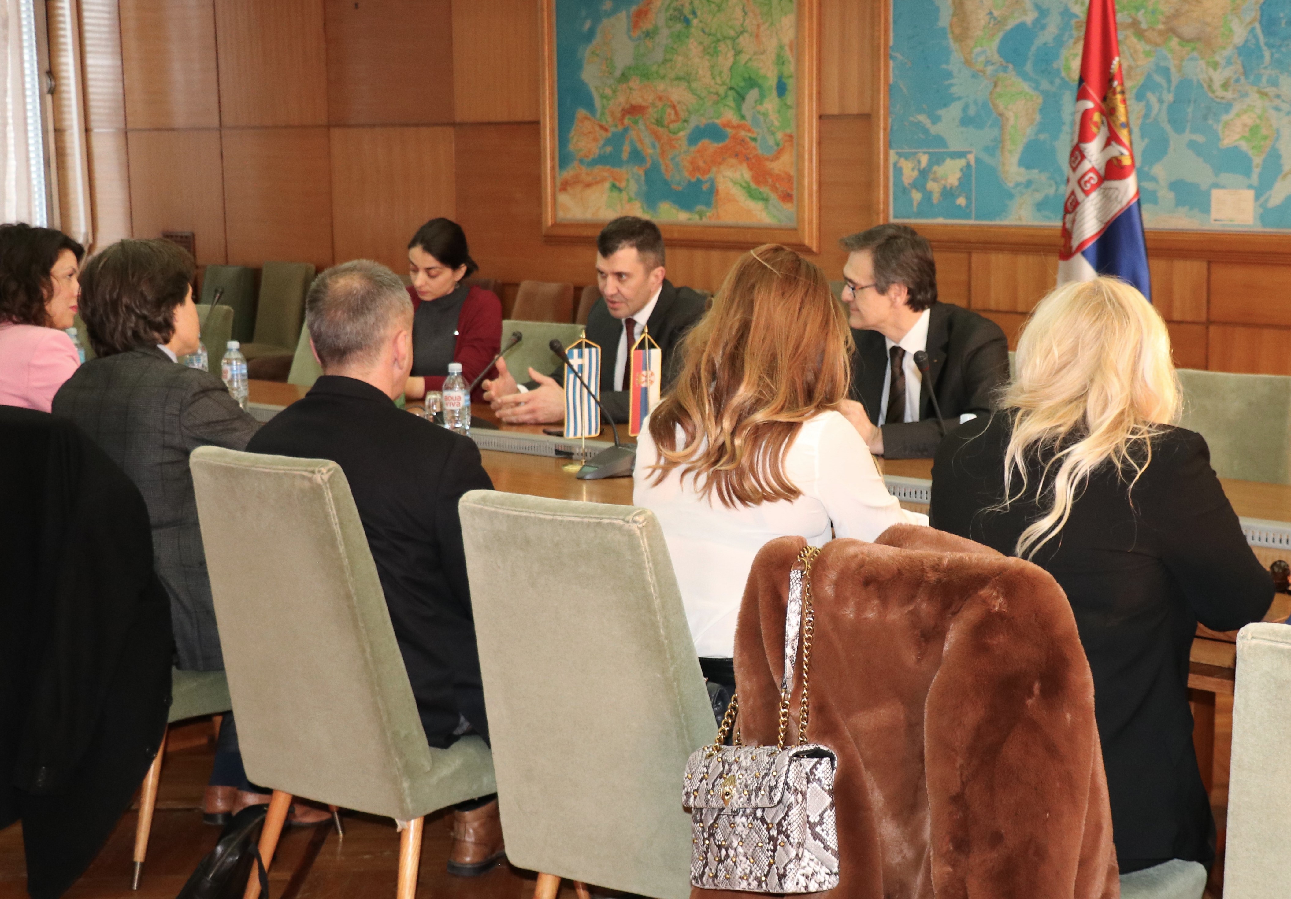 Ђорђевић са делегацијом Крфа о плановима за обнову и уређење Маузолеја и Српског споменичког комплекса на острву Видо