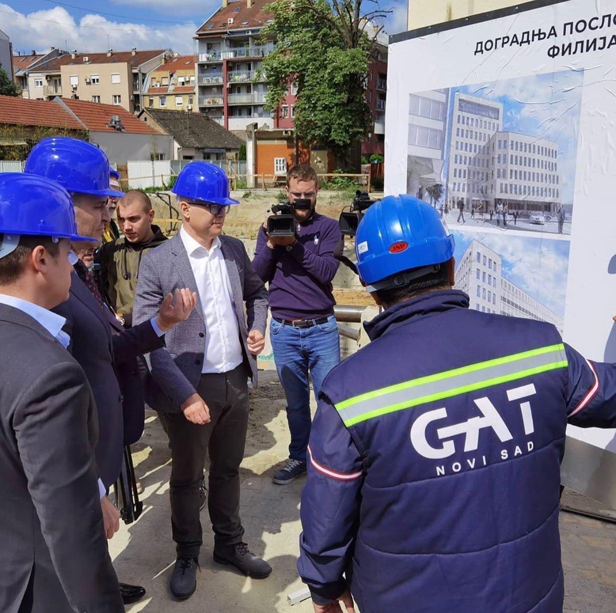 Ђорђевић обишао Нови Сад