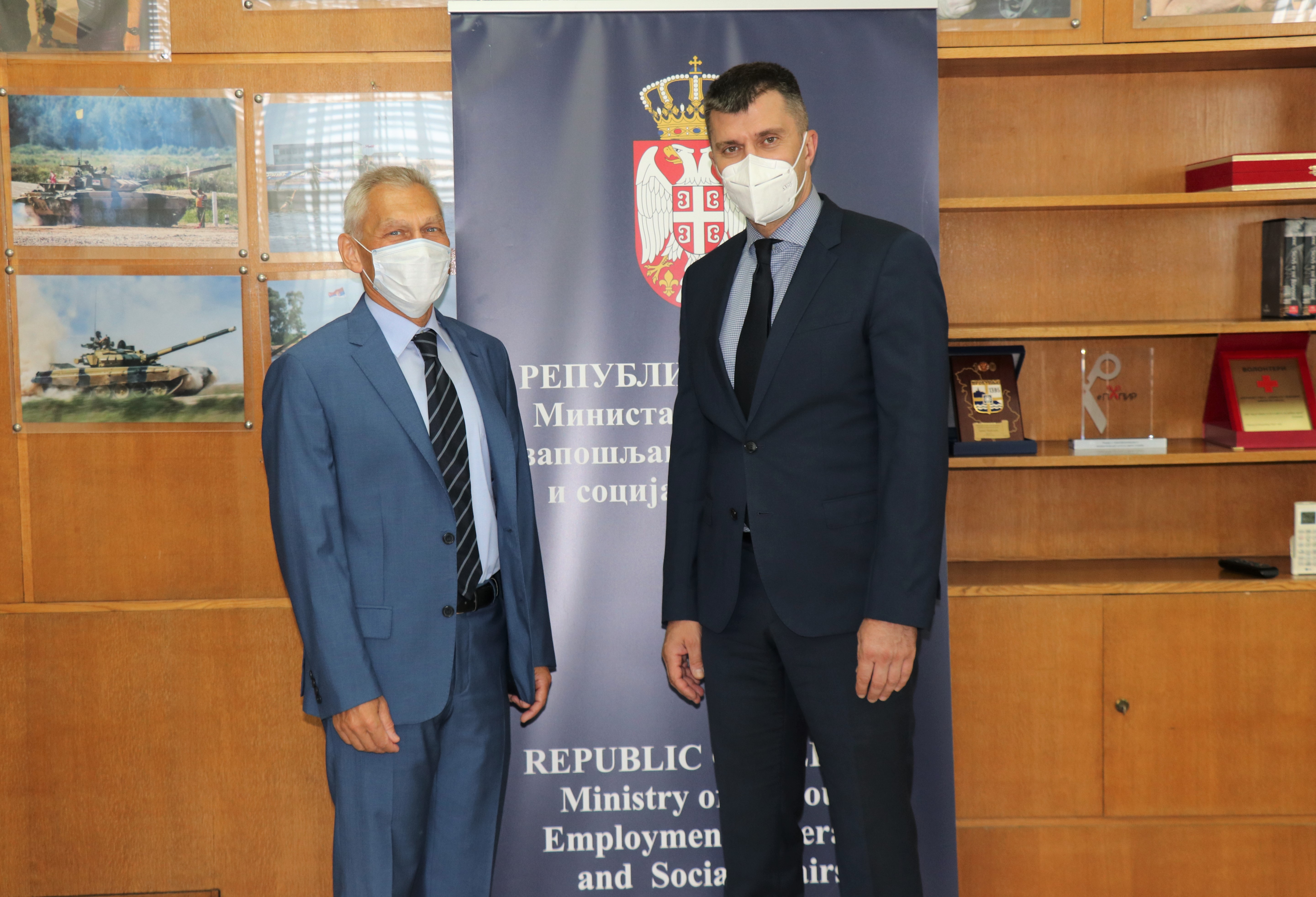 Министар Ђорђевић разговарао са амбасадором Русије о плановима за реализацију у будућем периоду