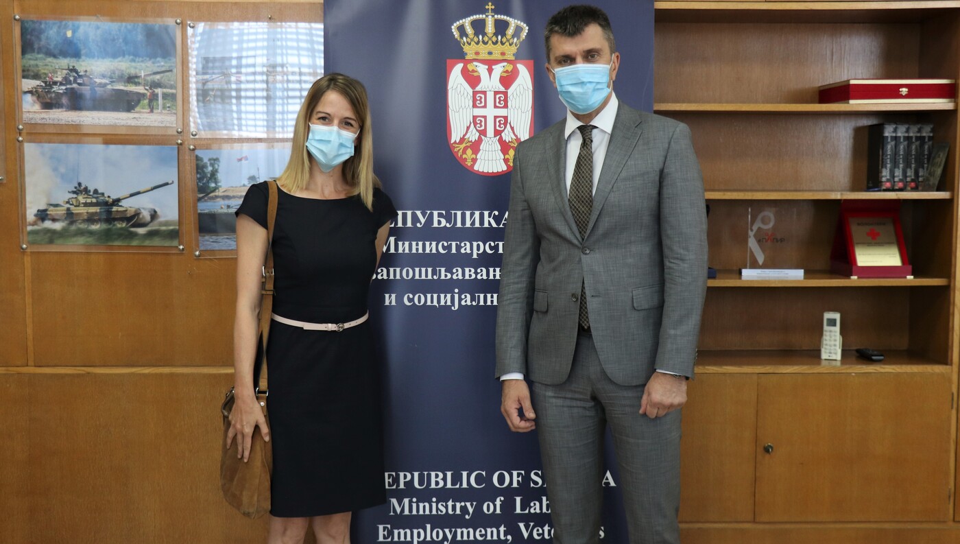 Министар Ђорђевић о наставку сарадње са новопостављеном директорком ГИЗ-а Даниелом Функе