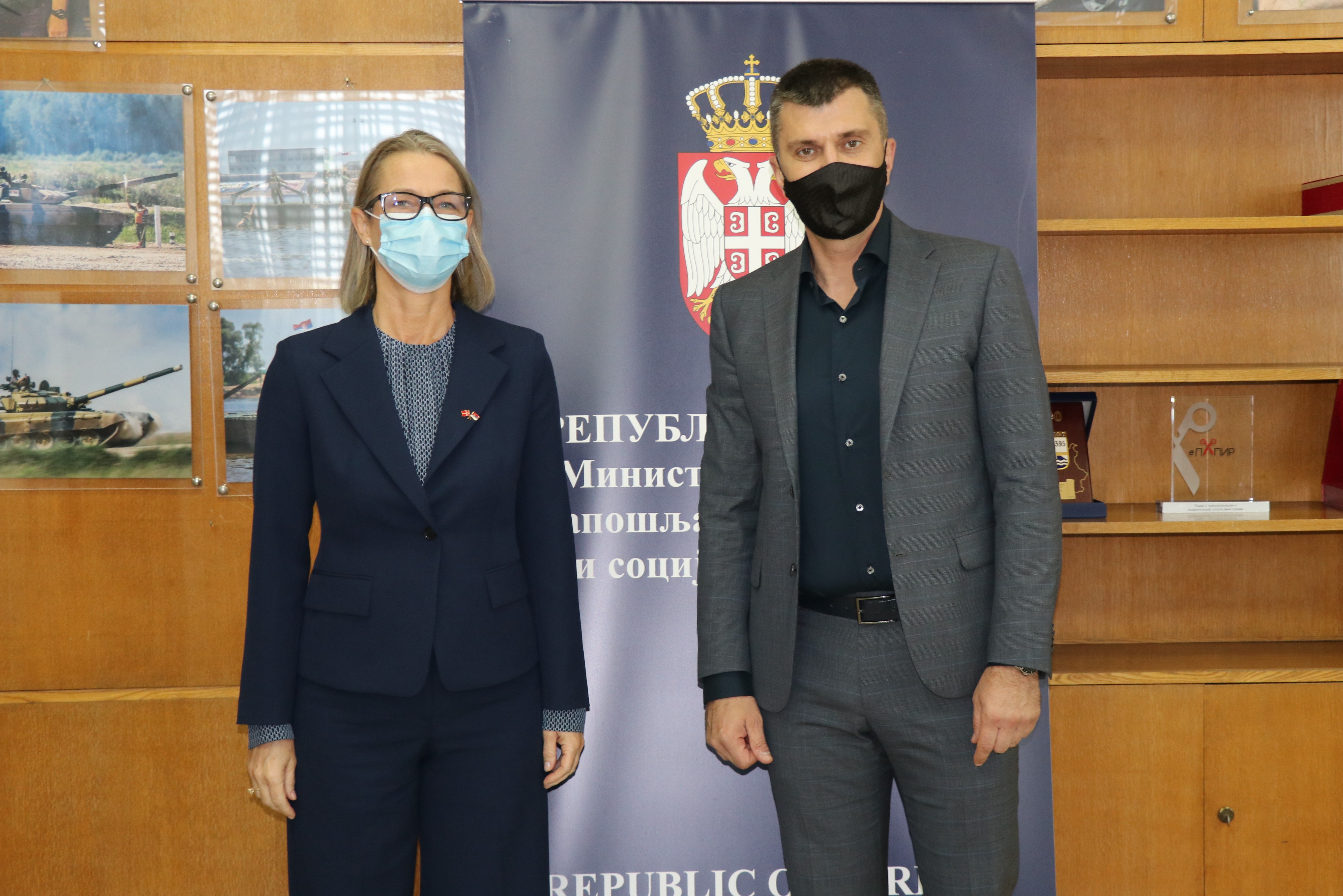 Србија и Данска настављају сарадњу на увођењу система социјалне карте