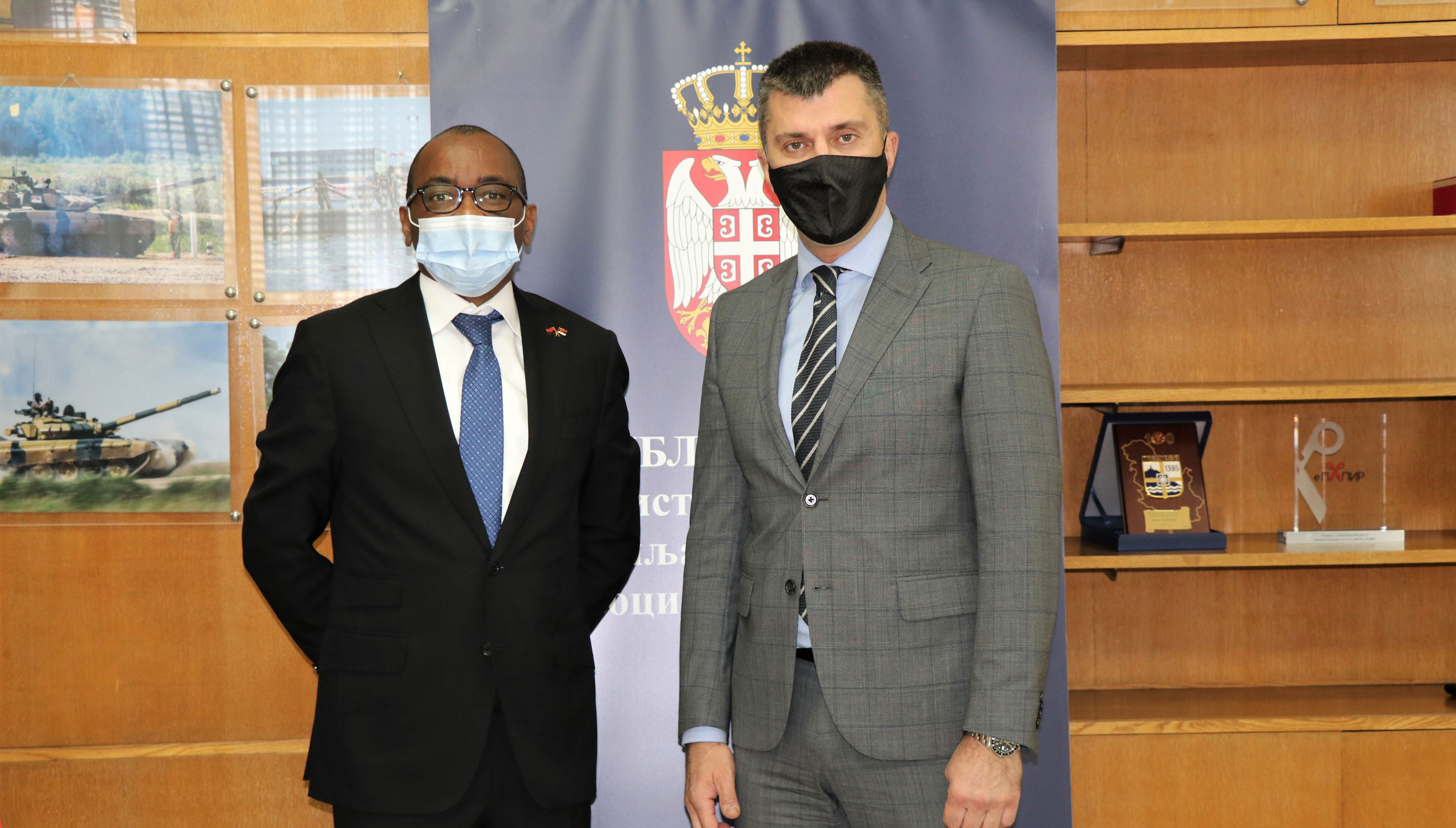 Министар Зоран Ђорђевић са новопостављеним амбасадором Анголе о унапређењу сарадње две земље у областима од заједничког интереса