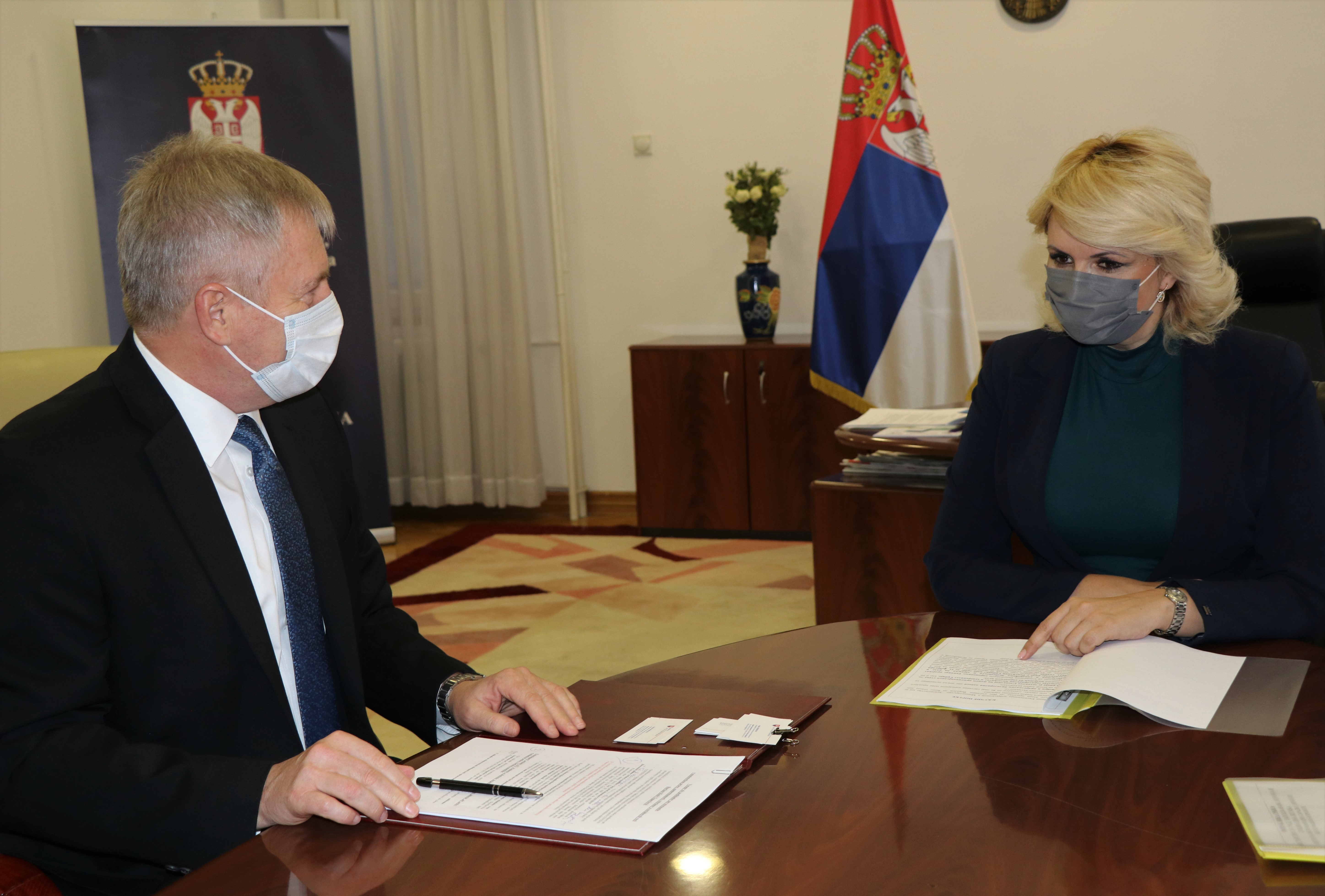 Унапређење сарадње Србије и Словачке у областима од заједничког интереса