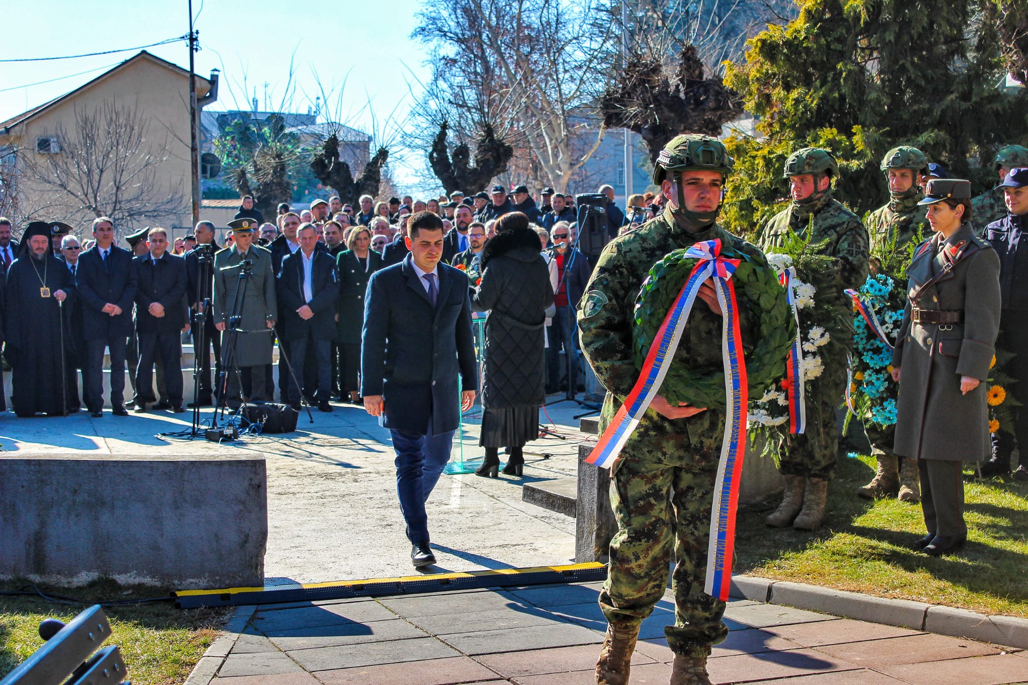 Дејан Антић на обележавању 146. годишњице ослобођења Врања