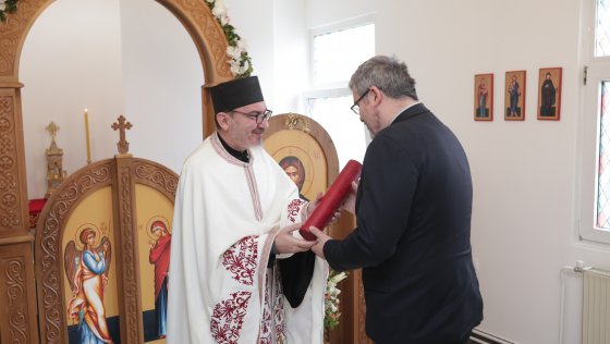 Министар Немања Старовић примио Архијерејску Грамату у Јагодини