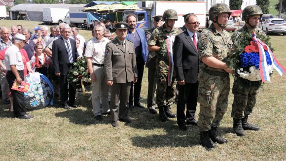 Oбележeн Дан устанка у Другом светском рату