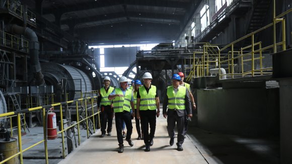 Ђорђевић обишао рударско-топионичарски басен Бор