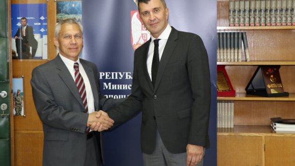Ђорђевић одржао састанак са  амбасадором Руске Федерације Александром Боцан Харченком