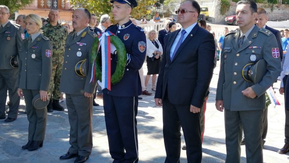 Одржане комеморативне свечаности поводом обележавања 103. годишњице од повлачења српске војске на Острво Крф (Албанска голгота)
