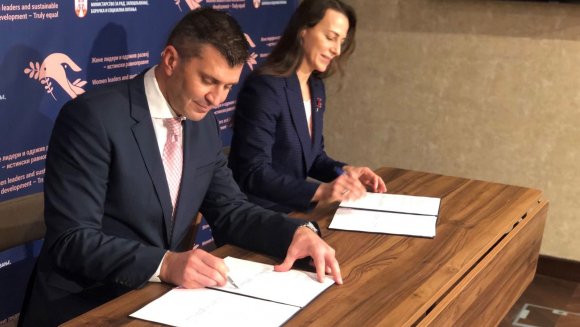 Свечано потписан меморандум о сарадњи са Руским Државним Социјалним Универзитетом - стипендије српским студентима