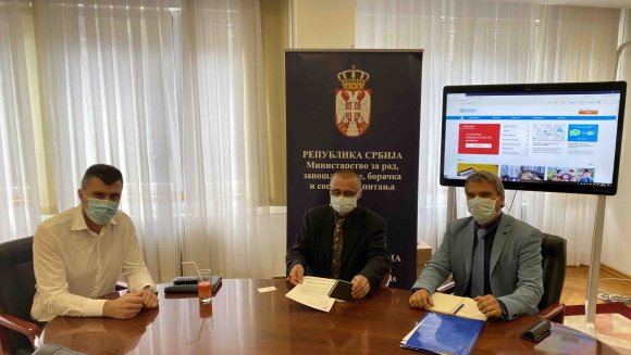 Министарство за рад, запошљавање, борачка и социјална питања и Светска здравствена организација у борби против епидемије COVID – 19