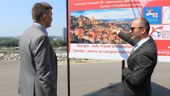 Ђорђевић на изложби „Грузија, безбедна дестинација за путовање“