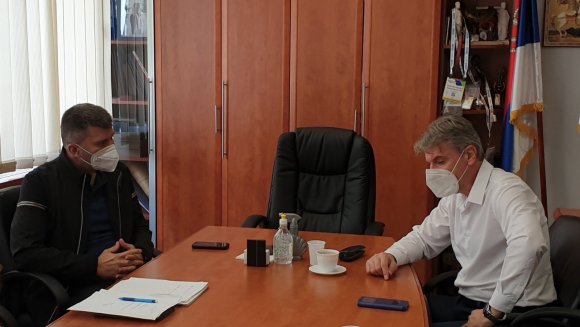 Ђорђевић посетио Гаџин Хан поводом тренутне епидемиолошке ситуације изазване корона вирусом