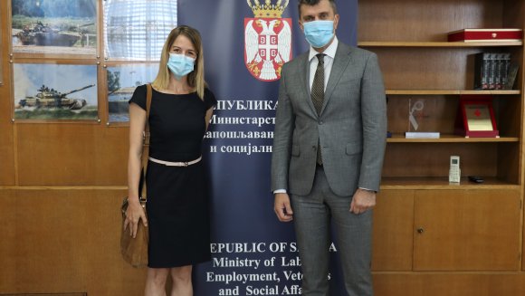 Министар Ђорђевић о наставку сарадње са новопостављеном директорком ГИЗ-а Даниелом Функе
