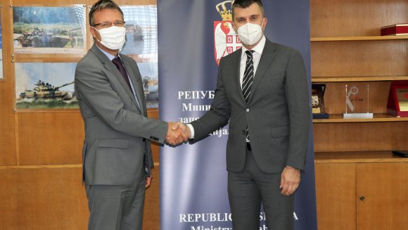 Министар Ђорђевић пожелео добродошлицу новом амбасадору Словеније