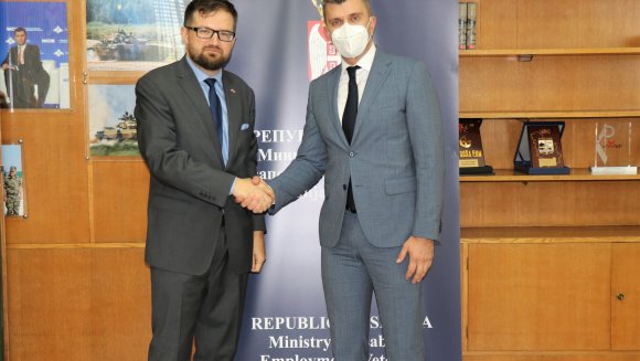 Министар Ђорђевић разговарао са новим амбасадором Пољске