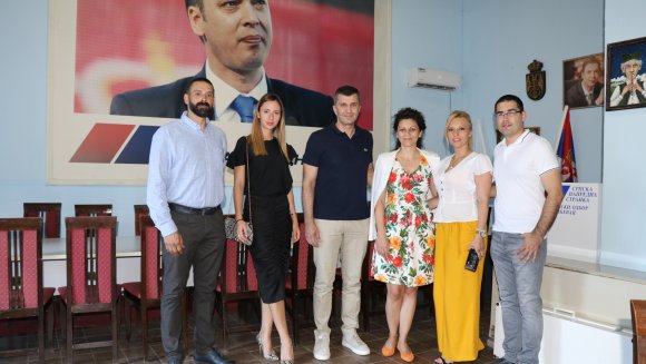 Ђорђевић разговарао са новопостављеном председницом Општине Ћићевац