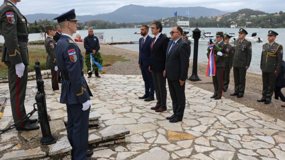 Одржане комеморативне свечаности поводом обележавања 104. годишњице од повлачења српске војске на Острво Крф (Албанска голгота)