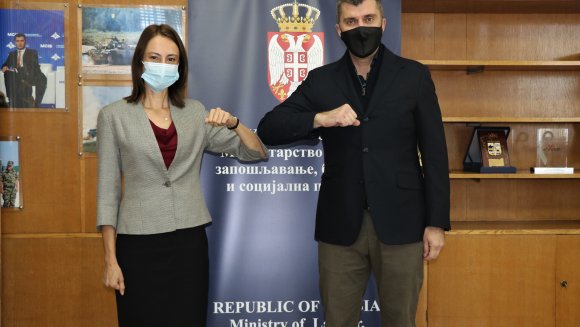 Министар Ђорђевић пожелео добродошлицу новој директорки УНИЦЕФ-а