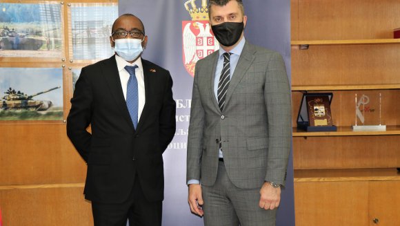 Министар Зоран Ђорђевић са новопостављеним амбасадором Анголе о унапређењу сарадње две земље у областима од заједничког интереса