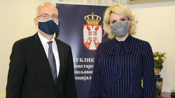 Кисић Тепавчевић са амбасадором немачке о унапређењу сарадње