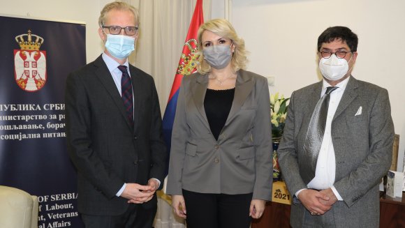 Унапређење сарадње Србије и Аустрије у области рада  и запошљавања у наредном периоду