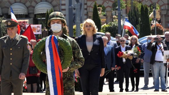 Министарка Кисић Тепавчевић предводила државну церемонију обележавања Дана победе над фашизмом