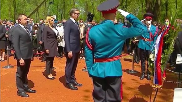 Кисић Тепавчевић на обележавању Дана сећања на жртве усташког злочина-геноцида НДХ у концентрационом логору Јасеновац и његовом највећем стратишту Доњој Градини