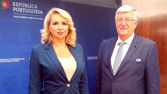 Делегација Министарства за рад, запошљавање, борачка и социјална питања са министарком рада Португалије