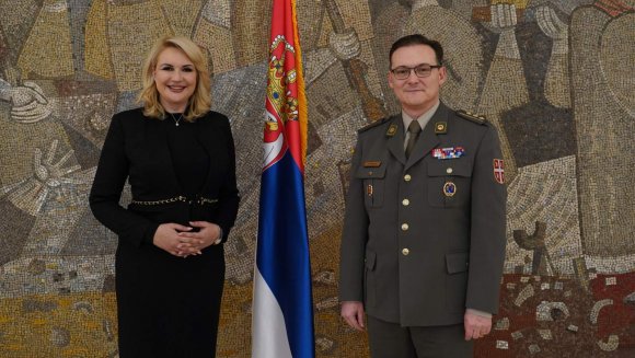 Министарка Кисић са полазницима Високих студија безбедности и одбране