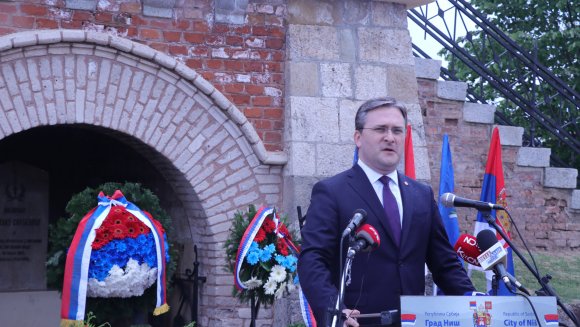 Министар Селаковић на обележавању 214. годишњице Битке на Чегру