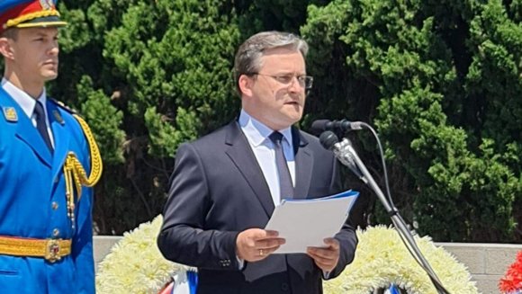 Говор министра за рад, запошљавање, борачка и социјална питања Николе Селаковића на сахрани чувара српског војничког гробља у Солуну Ђорђа Михаиловића