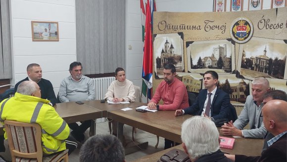 Дејан Антић у радној посети представницима борачких удружења у Бечеју