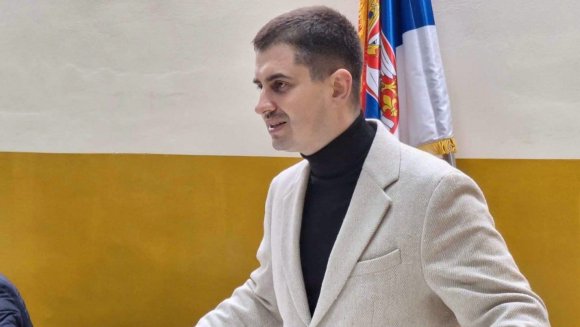 Дејан Антић на оснивачкој скупштини Удружења потомака ратника Србије у Алексинцу