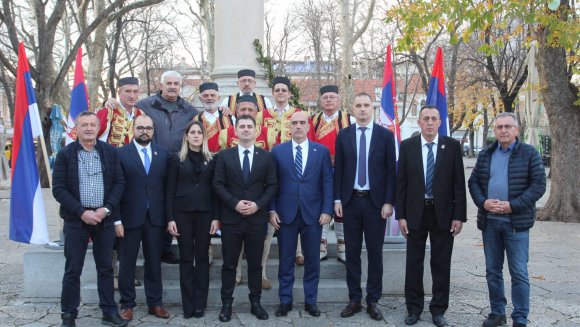 Дејан Антић одао почаст српским добровољцима и ослободиоцима Требиња из 1918. године