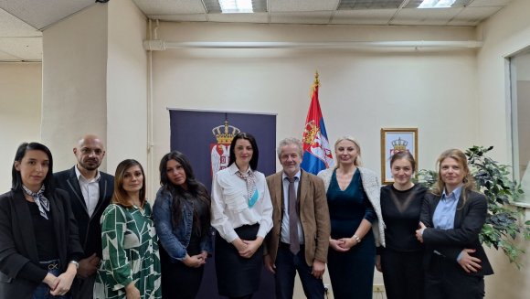 В.д. помоћника министра Кајкут Миленковић  са представницима мониторинг мисије Швајцарске конфедерације