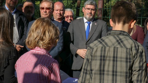 Министар на 7. Новобеоградским данима слободе