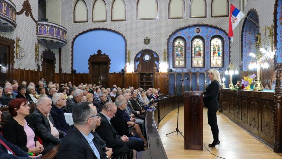 Барошевић на обележавању 60 година постојања и рада Савеза инвалида рада Војводине