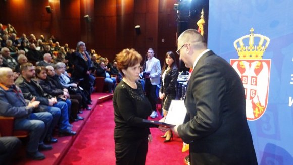 Росић и Ерац доделили 649 Борачких споменица у Чачку