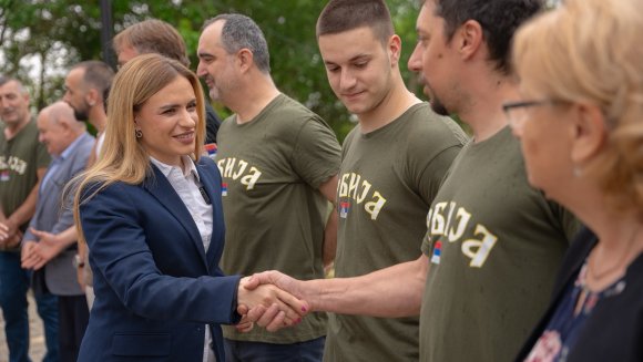 Министар Ђурђевић Стаменковски у Кули: Подршка борцима, социјалним установама и запошљавању