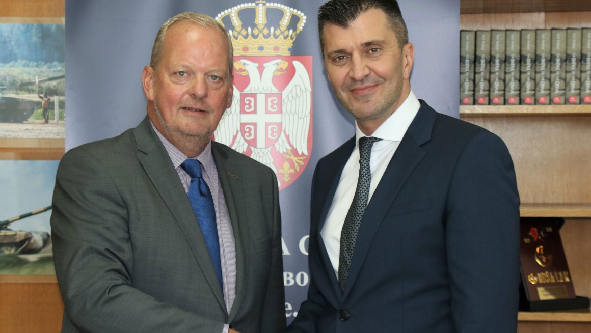 Ђорђевић пожелео успех у даљој каријери одлазећем амбасадору Краљевине Холандије у Србији Њ. Е. Хендрику ван ден Долу
