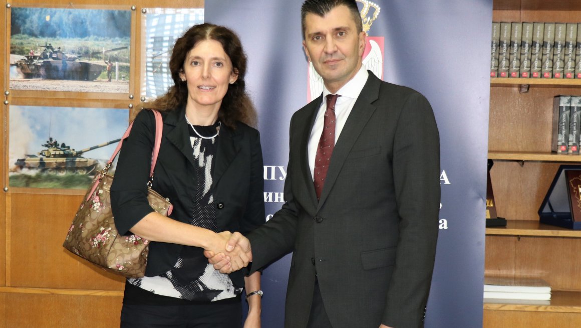 Министар Ђорђевић са шефицом Канцеларије УНОПС о пројекту „Оснаживање центара за социјални рад на територији Републике Србије“